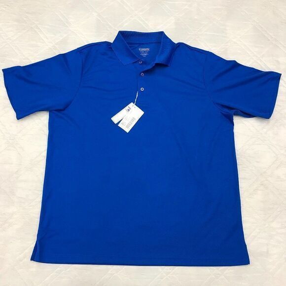 Core 365 blue Polo shirt XL nwt‎ - Picture 1 of 3